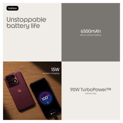 Motorola Edge 70 Pro 8RAM 256GB zinfandel