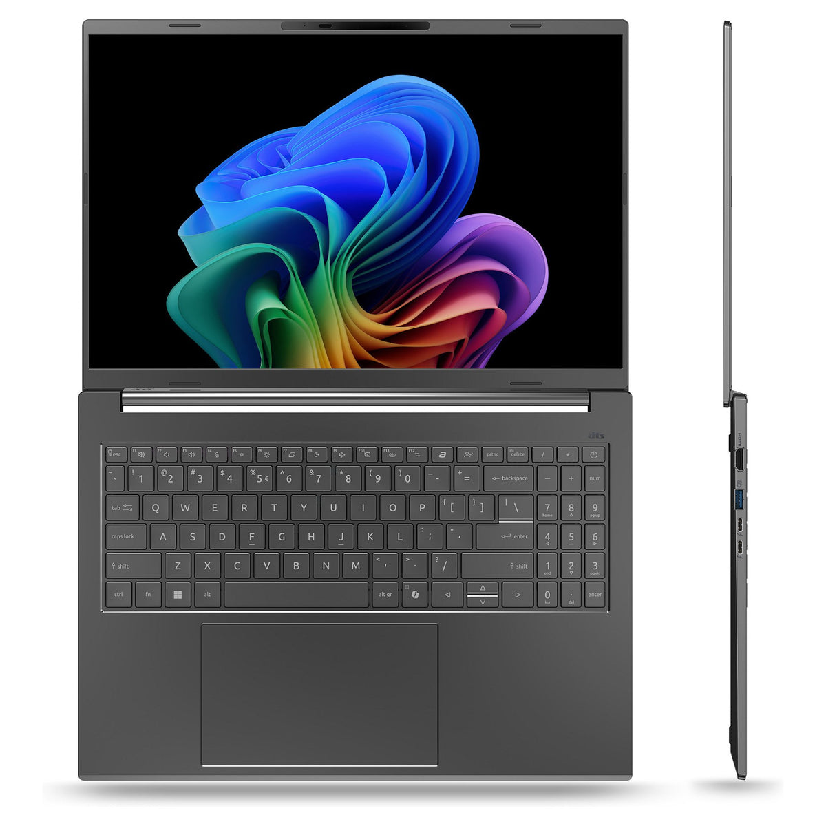 Acer Aspire 16 AI OLED A16-61M-R0G4 RYZ AI R5-340/16GB/512SSD/W11 Home US english QWERTY layout