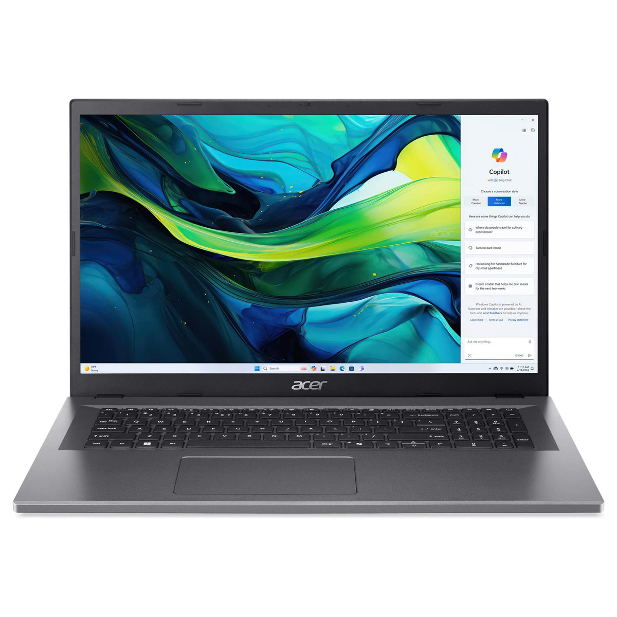 Acer Aspire Go 17 AG17-31P-36S2 Core3 N355/16GB/512SSD/W11 Home