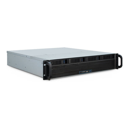 Inter-Tech IPC 2U-2404L SATA (schwarz, 2 Hheneinheiten)
