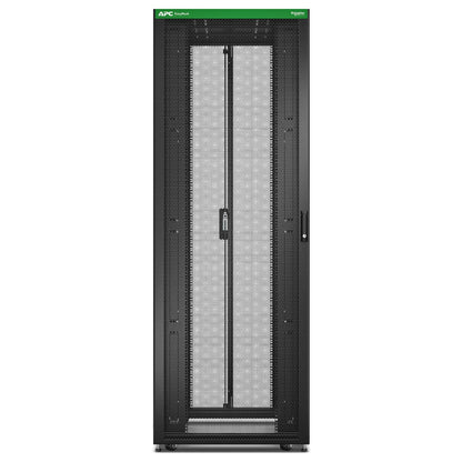 APC Easy Rack 48Ux800x1200 Roof/Side panel/castors/feet No Bottom 4 Brackets black