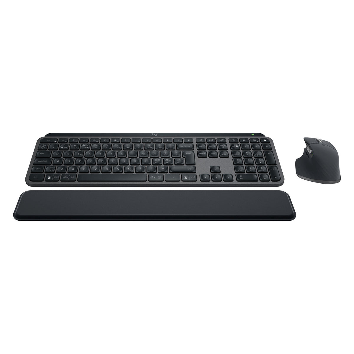 Logitech MX Keys S Combo Tastatur Maus enthalten Bro Bluetooth Nordisch Graphit