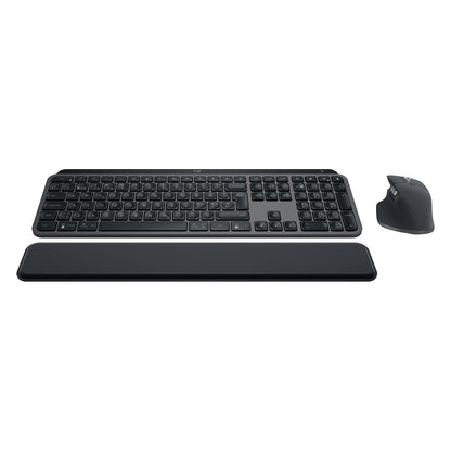 Logitech MX Keys S Combo Tastatur Maus enthalten Bro Bluetooth Nordisch Graphit