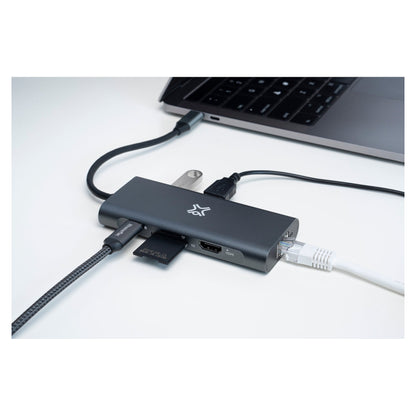 XWH-HUB8-13 XTREMEMAC Hub USB-C 8-port