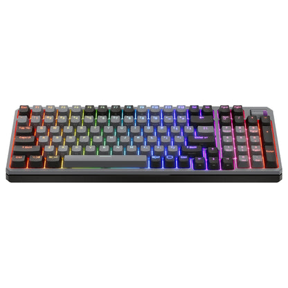 Cooler Master MK770 - Tastatur Hintergrundbeleuchtung - kabellos -2.4 GHz, Bluetooth 5.1, USB Französisch - Tastenschalter: Kailh Box V2 Red