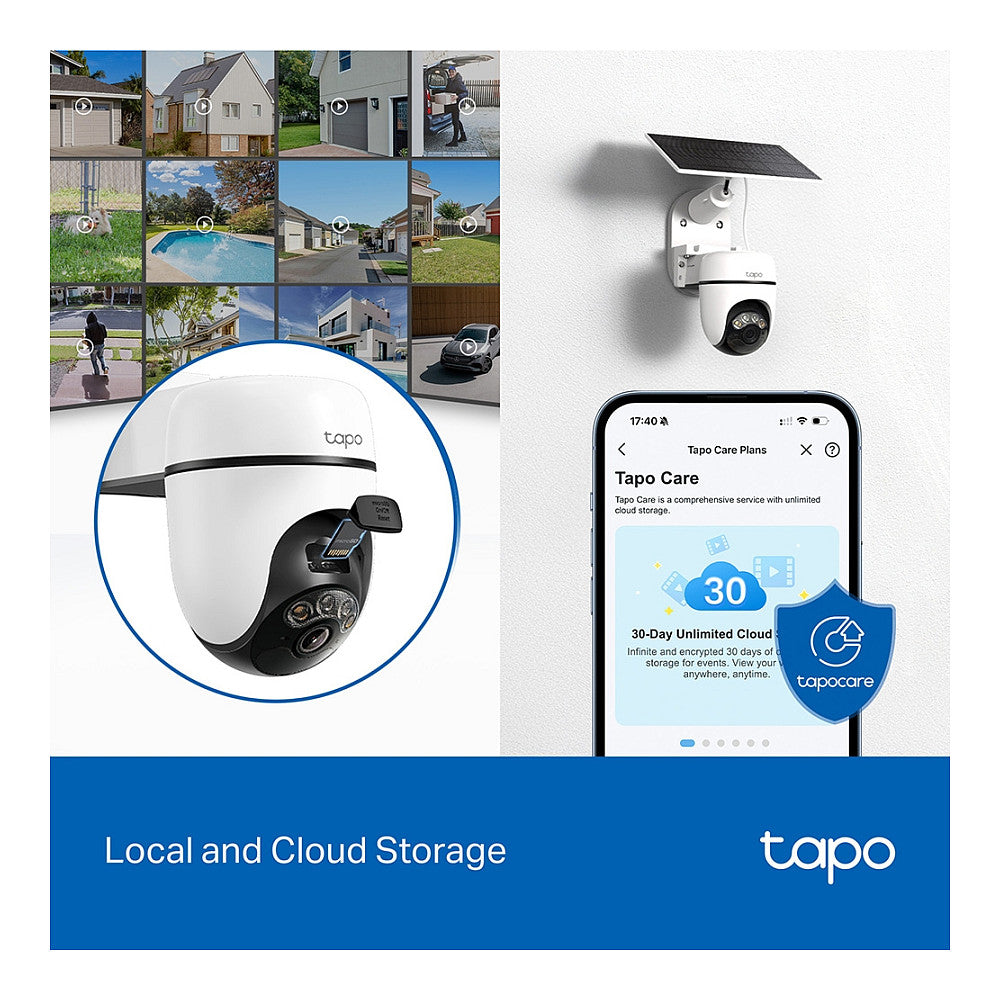 TP-Link Tapo C610 KIT Glhbirne IP-Sicherheitskamera Drauen 2304 x 1296 Pixel Decke/Wand/Stange