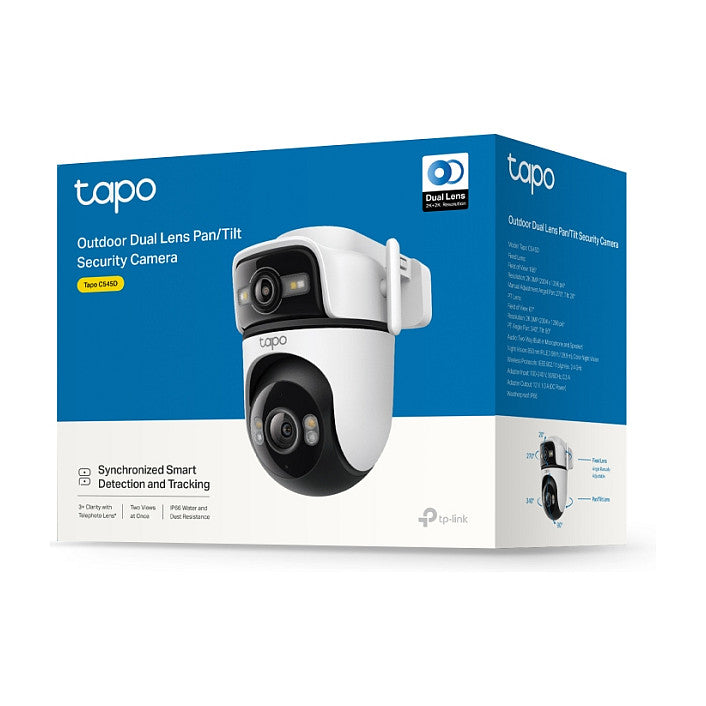 TP-Link Tapo C545D Outdoor Dual Lens Security Wi-Fi Camera