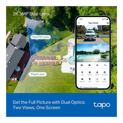 TP-Link Tapo C545D Outdoor Dual Lens Security Wi-Fi Camera