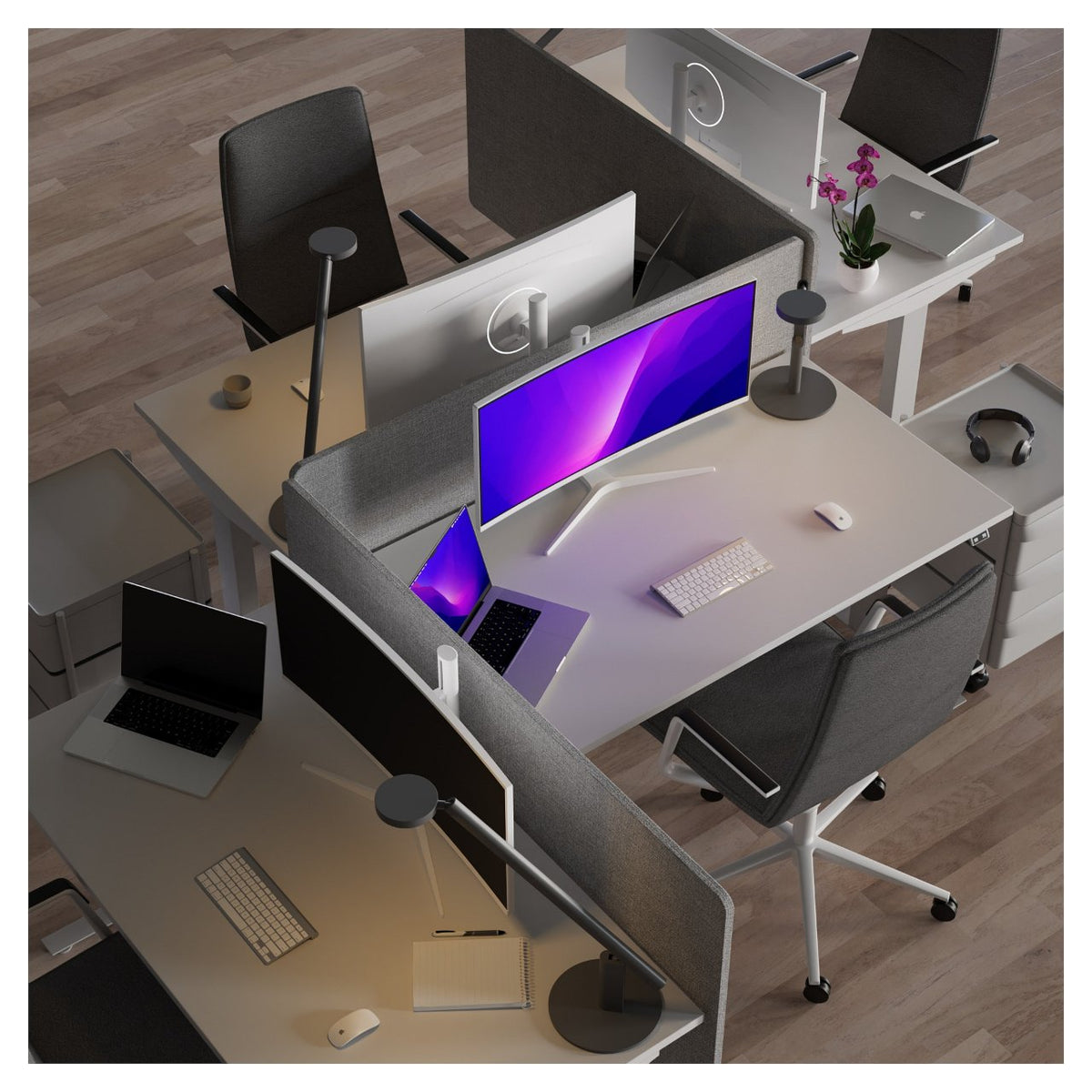 86,4cm/34" (3440x1440) Japannext JN-IPS340UWQHD60C-C65W-HS-W 21:9 UWQHD IPS 5ms 60Hz HDMI DisplayPort USB VESA Speaker Black