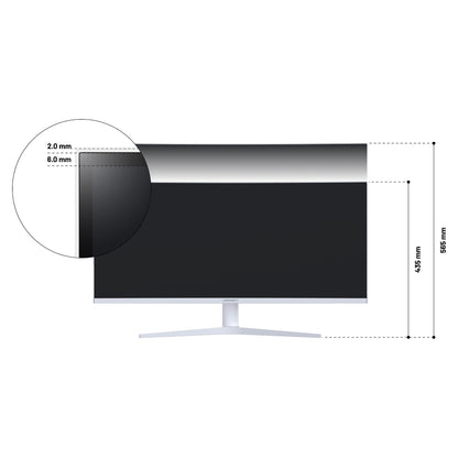 86,4cm/34" (3440x1440) Japannext JN-IPS340UWQHD60C-C65W-HS-W 21:9 UWQHD IPS 5ms 60Hz HDMI DisplayPort USB VESA Speaker Black