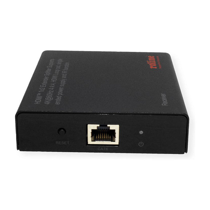ROLINE HDMI Extender und Splitter, 1x2, ber Cat.6A, 70m, 4K60Hz