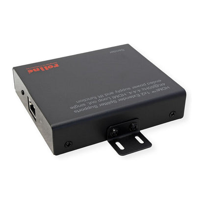 ROLINE HDMI Extender und Splitter, 1x2, ber Cat.6A, 70m, 4K60Hz