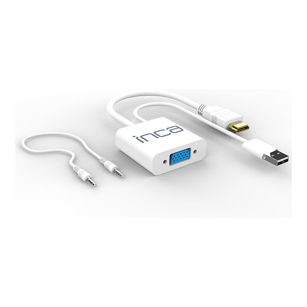 KONF INCA Adapter IVTH-01 HDMI auf VGA(+USB und Audiokabel)