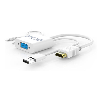 KONF INCA Adapter IVTH-01 HDMI auf VGA(+USB und Audiokabel)