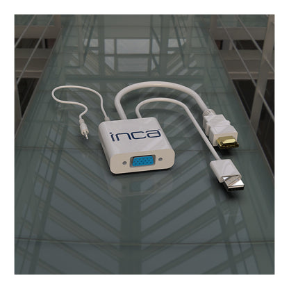 KONF INCA Adapter IVTH-01 HDMI auf VGA(+USB und Audiokabel)