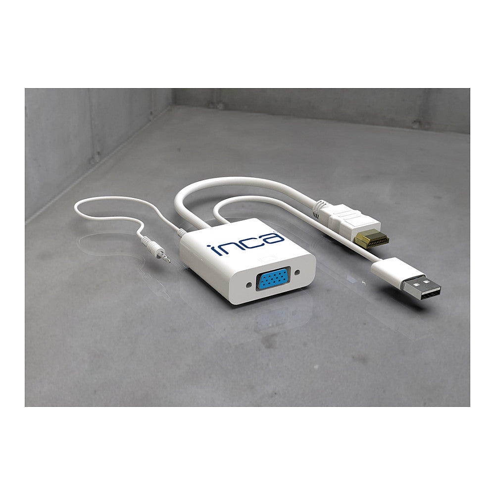KONF INCA Adapter IVTH-01 HDMI auf VGA(+USB und Audiokabel)