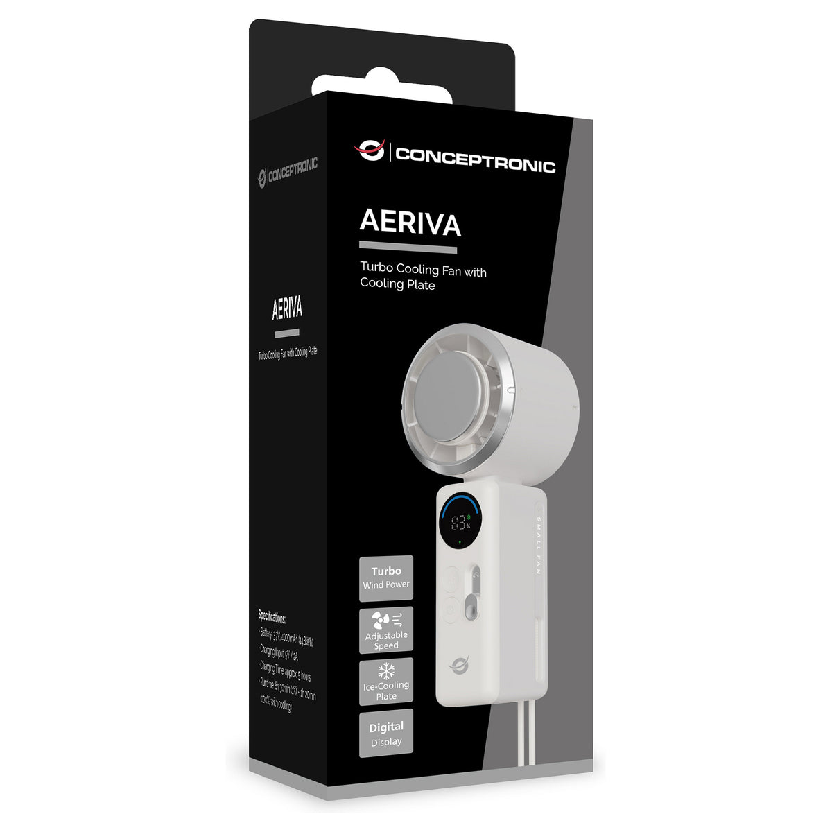 CONCEPTRONIC Turbo Handventilator creme