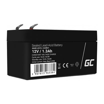 AGM Battery 12V 1.3Ah - Batterie - Mono (D)