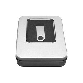 STICK MediaRange Aluminium-Box Aufbewahrung von USB Sticks silber