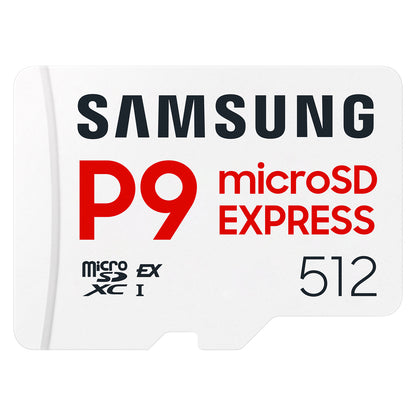 CARD Samsung P9 Express microSDXC™ Speicherkarte - 512 GB