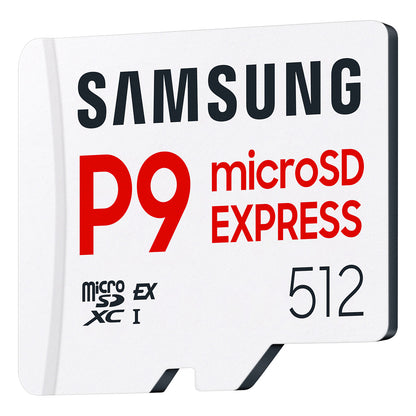 CARD Samsung P9 Express microSDXC™ Speicherkarte - 512 GB