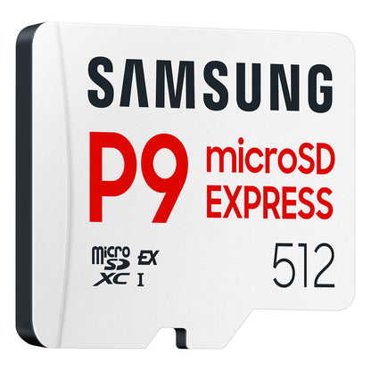CARD Samsung P9 Express microSDXC™ Speicherkarte - 512 GB