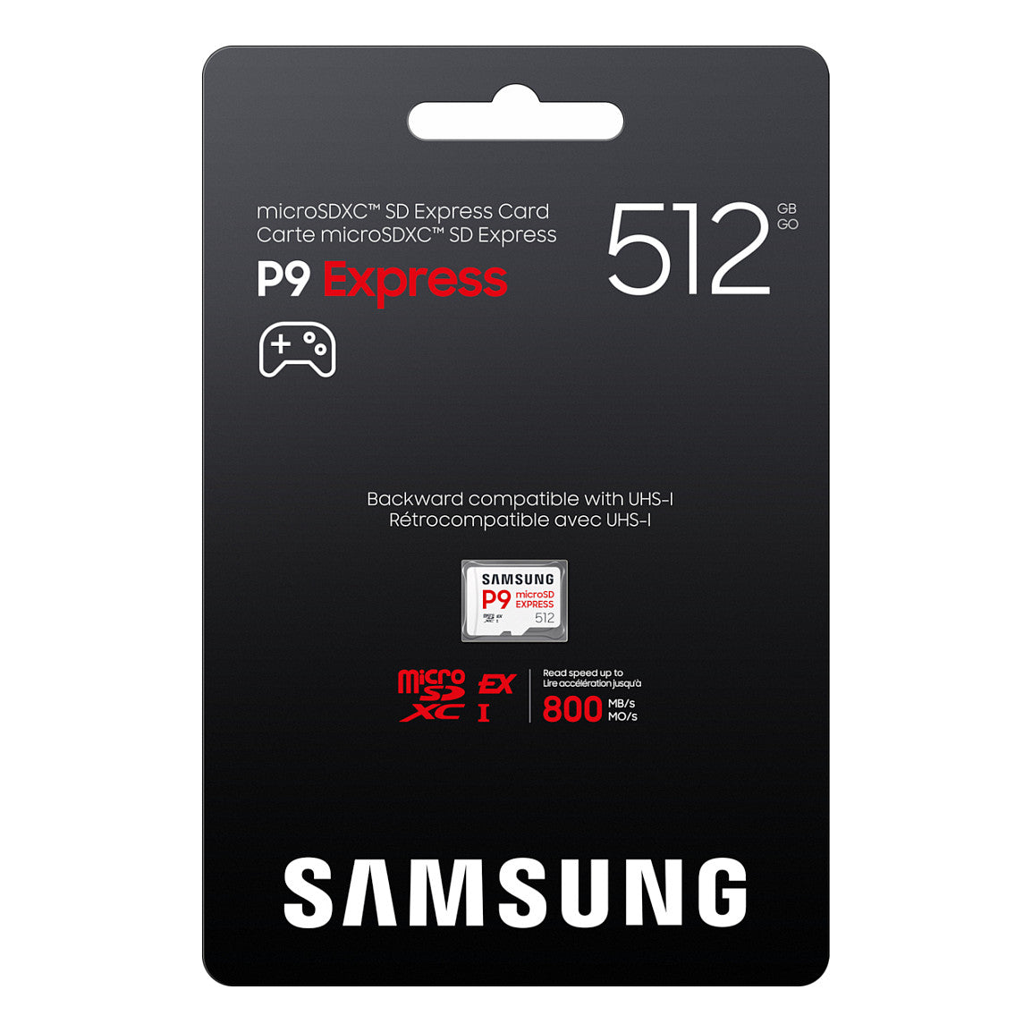 CARD Samsung P9 Express microSDXC™ Speicherkarte - 512 GB