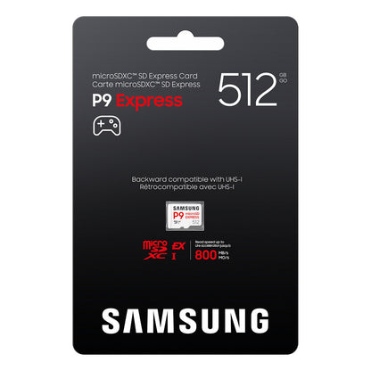CARD Samsung P9 Express microSDXC™ Speicherkarte - 512 GB