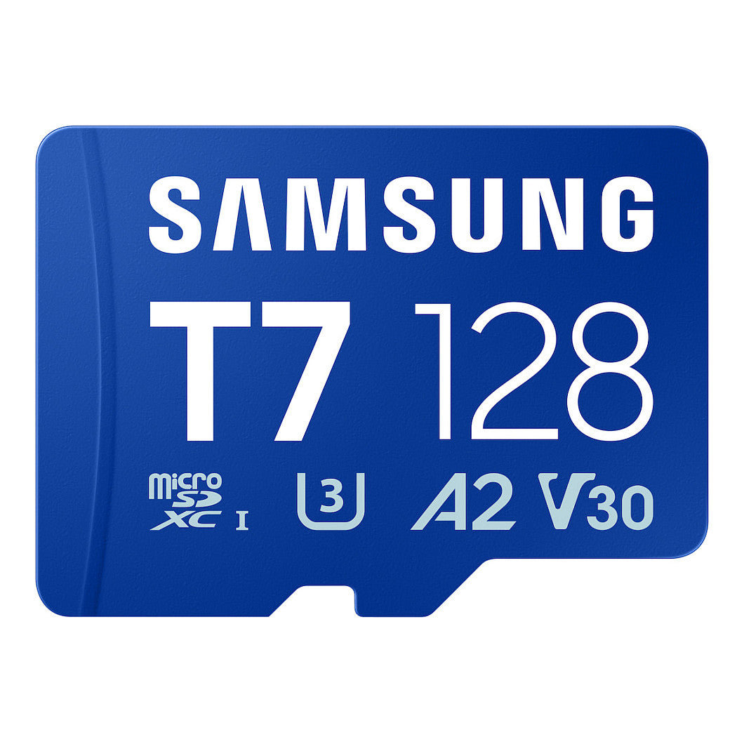 CARD SAMSUNG T7 microSD Speicherkarte 128GB fr Smartphones Tablets und Handheld-Konsolen bis zu 170MB/s Lesen MB-MB256T/WW