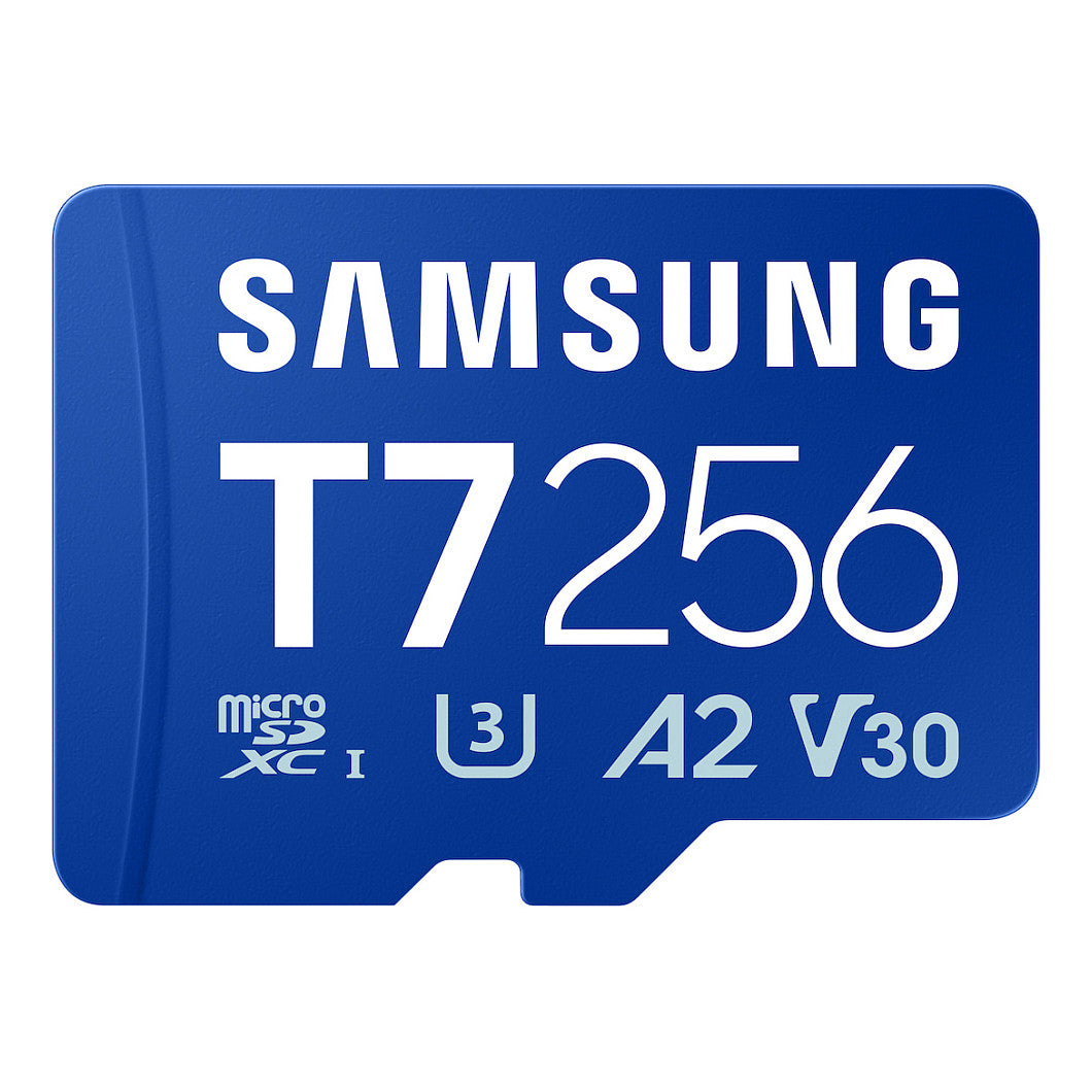 CARD SAMSUNG T7 microSD Speicherkarte 256GB fr Smartphones Tablets und Handheld-Konsolen bis zu 170MB/s Lesen MB-MB256T/WW