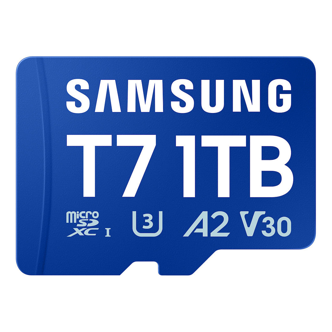 CARD SAMSUNG T7 microSD Speicherkarte 1TB fr Smartphones Tablets und Handheld-Konsolen bis zu 170MB/s Lesen MB-MB1T0T/WW