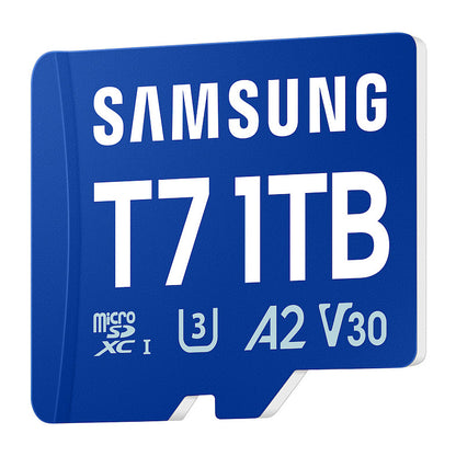 CARD SAMSUNG T7 microSD Speicherkarte 1TB fr Smartphones Tablets und Handheld-Konsolen bis zu 170MB/s Lesen MB-MB1T0T/WW