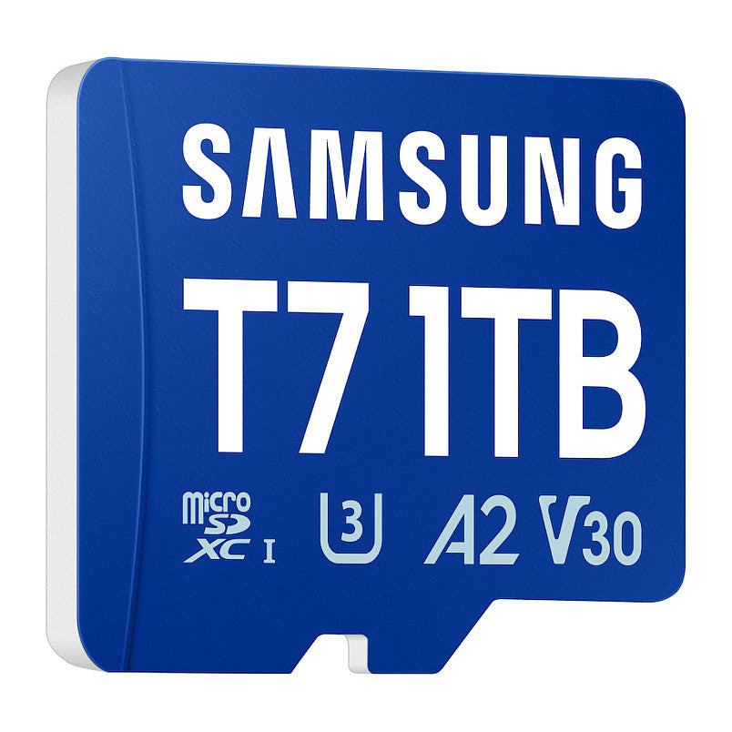 CARD SAMSUNG T7 microSD Speicherkarte 1TB fr Smartphones Tablets und Handheld-Konsolen bis zu 170MB/s Lesen MB-MB1T0T/WW