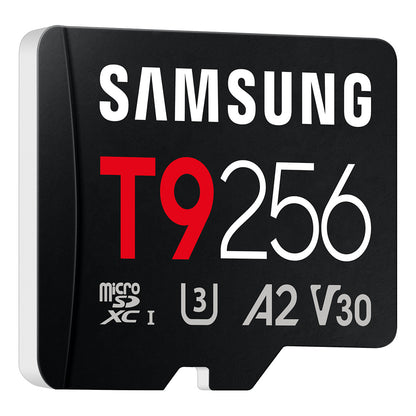 CARD SAMSUNG T9 microSD Speicherkarte 256GB bis zu 200 MB/s Lesen und 130 MB/s Schreiben MB-MH256T/WW