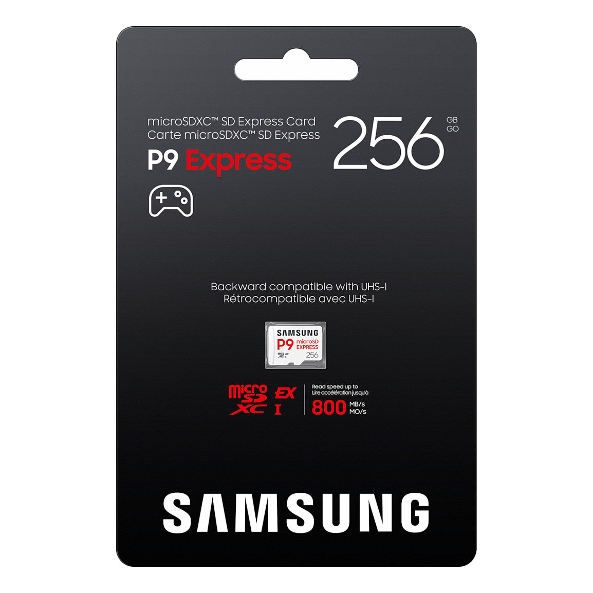 CARD Samsung P9 Express microSDXC™ Speicherkarte - 256 GB