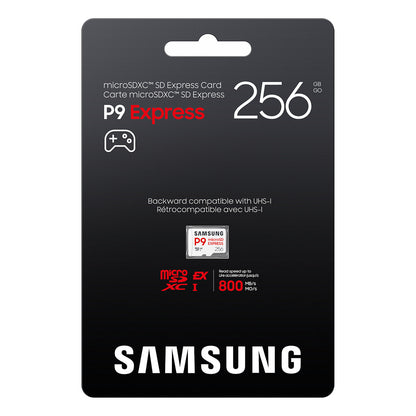 CARD Samsung P9 Express microSDXC™ Speicherkarte - 256 GB
