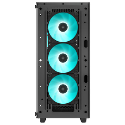 Midi DeepCool CC560 V2 schwarz Midi Tower Gehäuse ATX/mATX/Mini-ITX Glasfenster