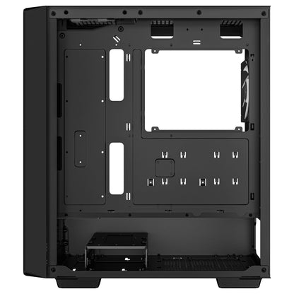 Midi DeepCool CC560 V2 schwarz Midi Tower Gehäuse ATX/mATX/Mini-ITX Glasfenster