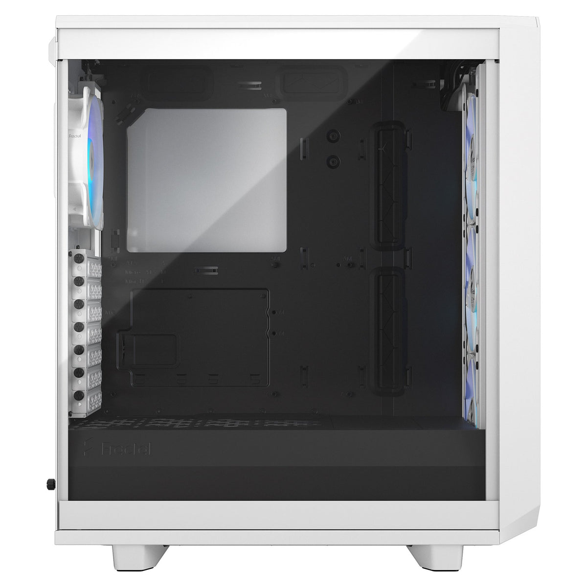Midi Fractal Design Meshify 2 Compact RGB White TG Clear Tint Gaming Gehäuse