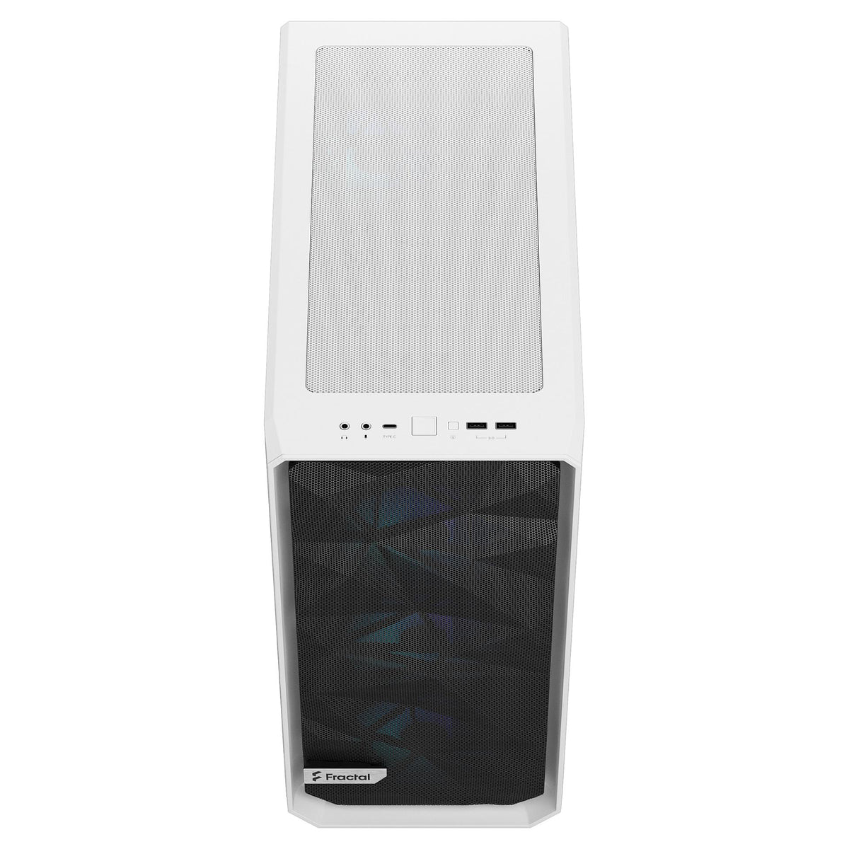 Midi Fractal Design Meshify 2 Compact RGB White TG Clear Tint Gaming Gehäuse