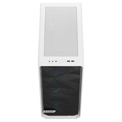 Midi Fractal Design Meshify 2 Compact RGB White TG Clear Tint Gaming Gehäuse