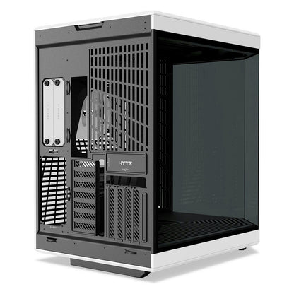 Midi HYTE Y70 Zweikammer ATX Midi Tower Gaming Gehäuse Schwarz/Weiß mit Glasfenster