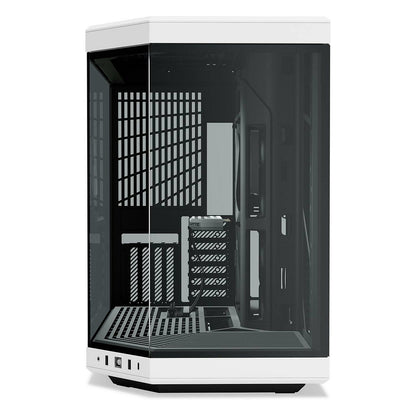 Midi HYTE Y70 Zweikammer ATX Midi Tower Gaming Gehäuse Schwarz/Weiß mit Glasfenster