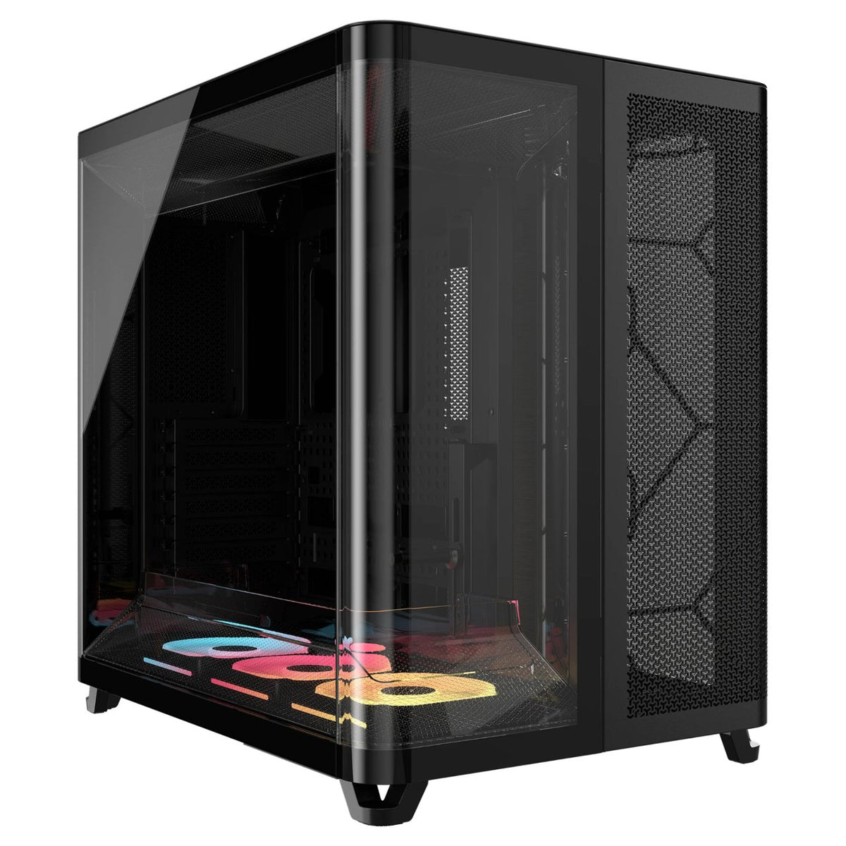Midi Corsair Air 5400 LX-R RGB iCUE LINK Schwarz ATX Gaming Gehäuse
