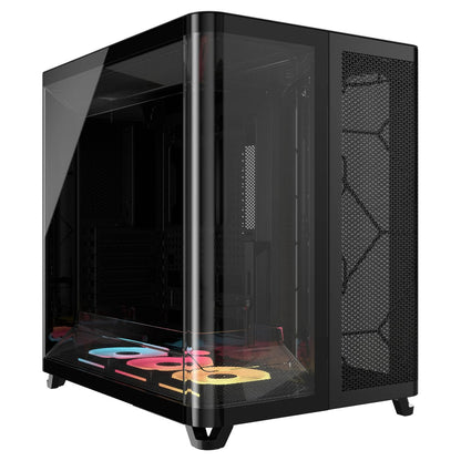 Midi Corsair Air 5400 LX-R RGB iCUE LINK Schwarz ATX Gaming Gehäuse