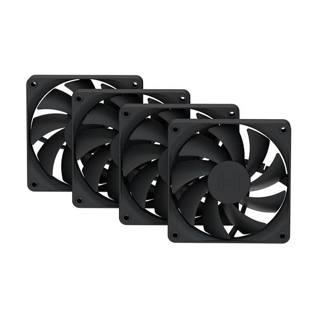 120mm HYTE FA12 (schwarz, 4er Pack, 120 mm)