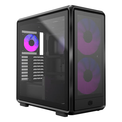 Midi Cooler Master Masterframe 600 Mesh ARGB (schwarz, Tempered Glass)