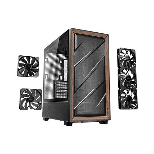 Midi ANTEC FLUX Midi Tower Gaming ATX, schwarz