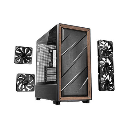 Midi ANTEC FLUX Midi Tower Gaming ATX, schwarz