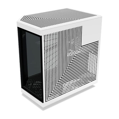 MIdi HYTE Y70 Touch Infinite Panda ATX Midi Tower Gaming Gehäuse weiß/schwarz Seitenfenster